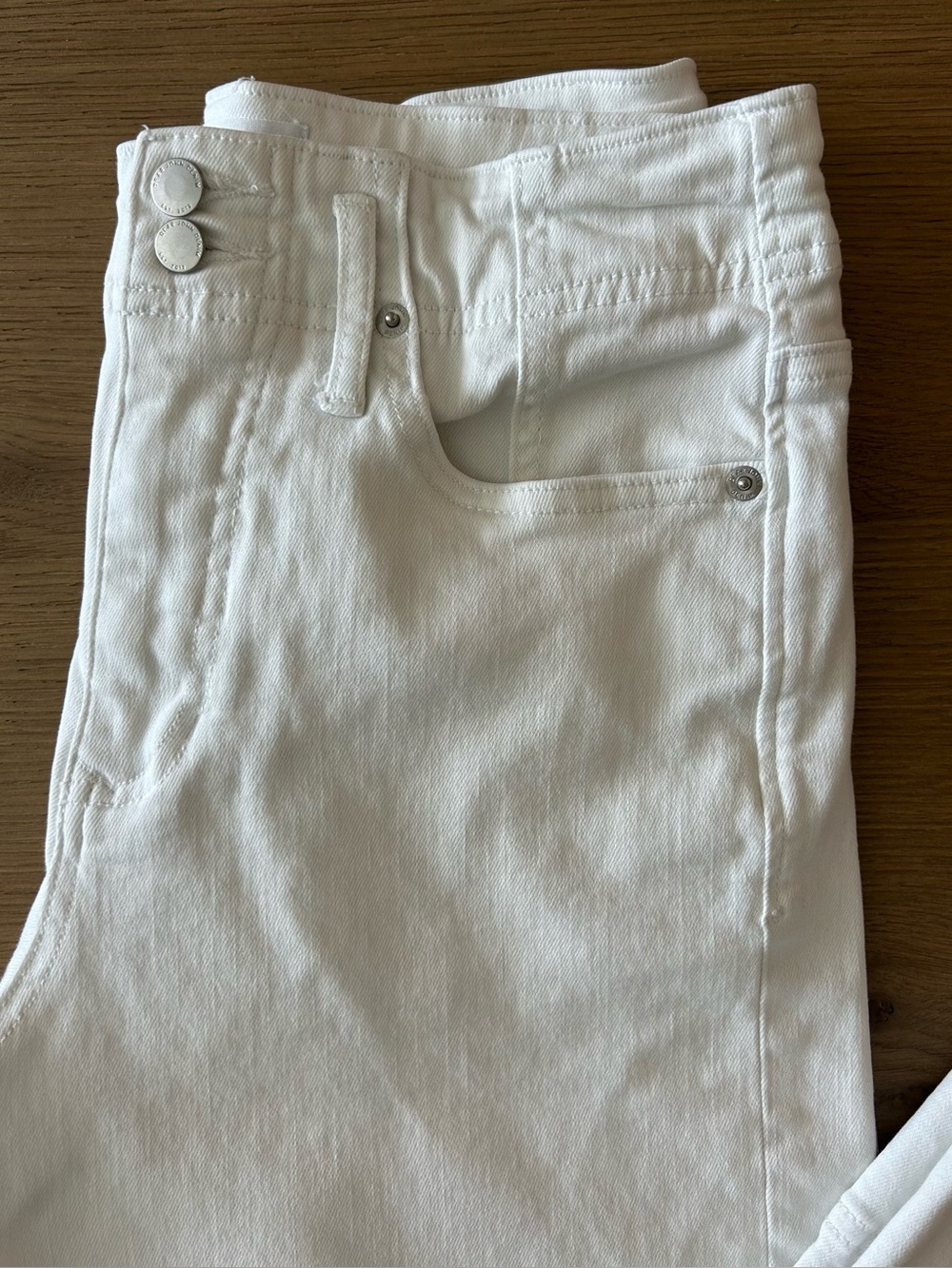 Dear John Holly White Straight Leg Denim - Picture 3 of 12